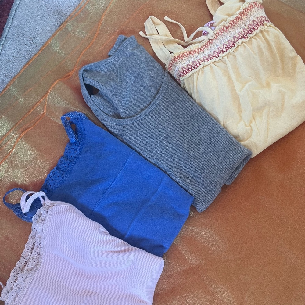 Girls Large/XL Tank Top Bundle Variety of Brands